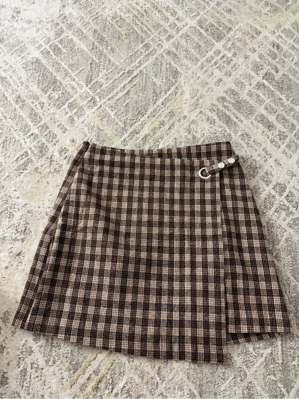 Plaid Mini Skirt